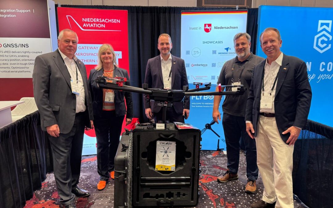 embeteco und Dronesky.digital auf der Commercial UAV Expo in Las Vegas: Ein Blick in die Zukunft der unbemannten Luftfahrt